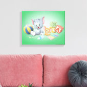 Toile Infant Tom and Jerry Playing With Toys (Insitu(Salon))
