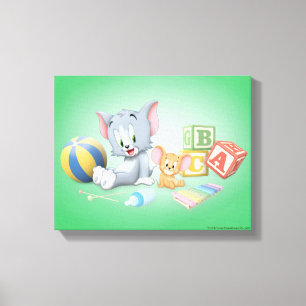 Toile Infant Tom and Jerry Playing With Toys