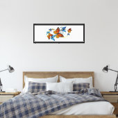 Toile Infinité de papillons monarques (Insitu(Chambre))