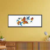 Toile Infinité de papillons monarques (Insitu(Salon))