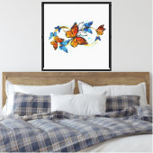 Toile Infinité de papillons monarques (Insitu(Chambre))