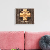 Toile Infirmier praticien Cross Caduceus (Insitu(Salon))
