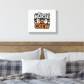 Toile Infirmière Boo Crew Halloween Halloween Healthcare (Insitu(Chambre))