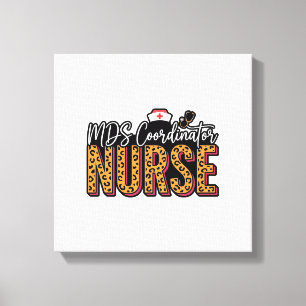 Toile Infirmière coordinatrice MDS Chemise Design Vintag