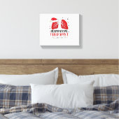 Toile Infirmière thérapeute respiratoire Noël, Poumon Ch (Insitu(Chambre))