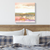 Toile Influence de la ligne et de la couleur Gold Crop (Insitu(Chambre))