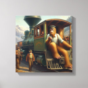 Toile Ingénieur de train Bigfoot