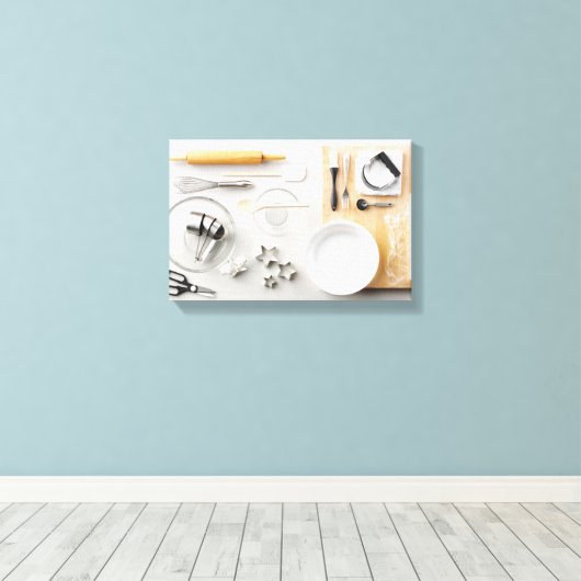 Toile Ingrédients et outils 1 (Insitu (Plancher de Bois))