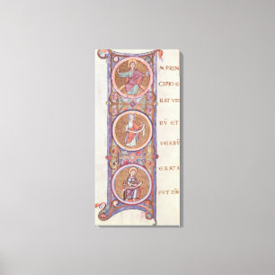 Toile Initiale 'I de Historiated