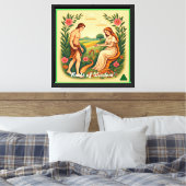 Toile "Innocence Et Péché" (Insitu(Chambre))