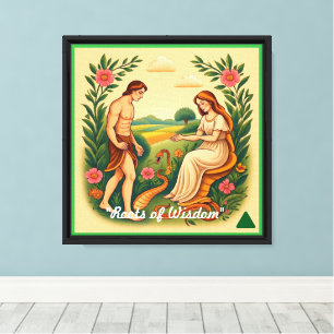 Toile "Innocence Et Péché"