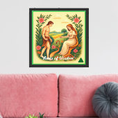 Toile "Innocence Et Péché" (Insitu(Salon))