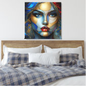 Toile Innocence radieuse - Style de verre tendu (Insitu(Chambre))