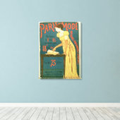 Toile Inscription publicitaire à "Paris Mode" M (Insitu (Plancher de Bois))