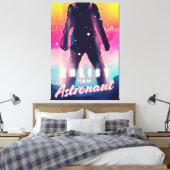 Toile Inscrivez-vous pour être astronaute (Insitu(Chambre))