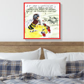 Toile Insect Nightclub Singes Fun Wrapped Canvas Imprime (Insitu(Chambre))