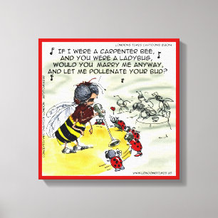 Toile Insect Nightclub Singes Fun Wrapped Canvas Imprime