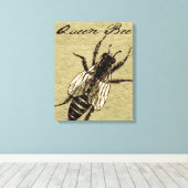 Toile Insecte de la faune de l'abeille Queen (Insitu (Plancher de Bois))