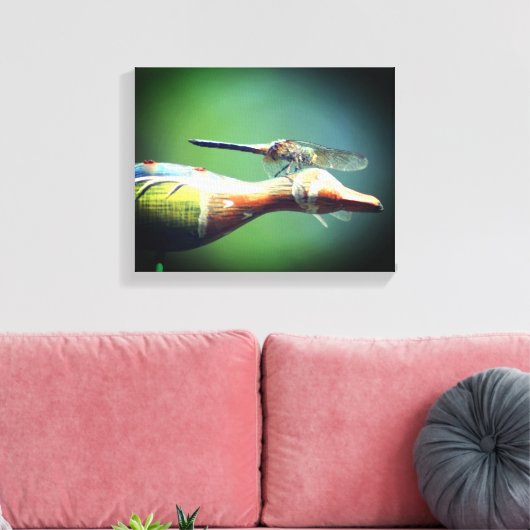 Toile Insecte du pilote de libellules (Insitu(Salon))