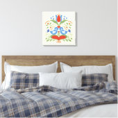 Toile Inséparables et Fleurs (Insitu(Chambre))