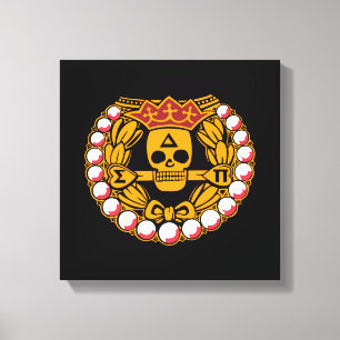 Toile Insigne de crâne Delta Sigma Pi