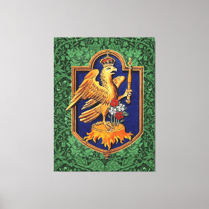 Toile Insigne de Falcon royal de la reine Anne Boleyn