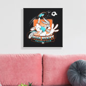 Toile Insigne du club de football BUGS BUNNY™ (Insitu(Salon))