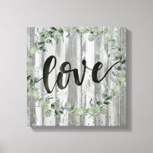 Toile Inspiration agricole - Amour