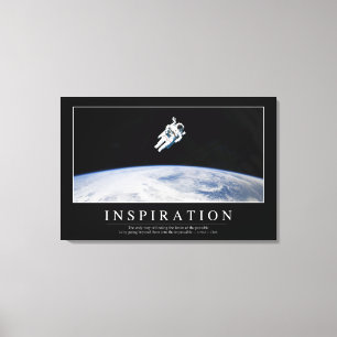 Toile Inspiration : Citation inspirée