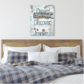 Toile Inspiration du rêve multimédia mixte (Insitu(Chambre))
