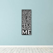 Toile Inspiration géniale (Insitu (Plancher de Bois))