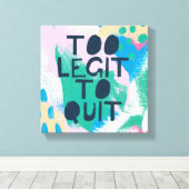 Toile Inspiration lumineuse III | Trop Legit Pour Quitte (Insitu (Plancher de Bois))