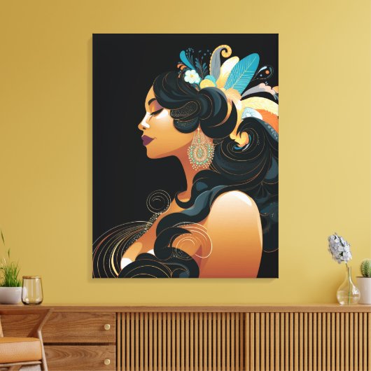 TOILE INSPIRATION NATIVE #3 (Insitu(Salon))