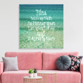 Toile Inspirationnal God is Already There Christian Quot (Insitu(Salon))