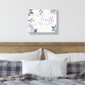Toile Inspirer Bible Verse Marcher par la foi Pas par la (Insitu(Chambre))