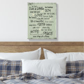 Toile Inspirer et motiver les déclarations de soumission (Insitu(Chambre))