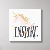 Toile Inspirer | Gold Mane Unicorn (Recto)
