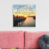 TOILE INSPIRING ROMANS 8:28 DESIGN (Insitu(Salon))