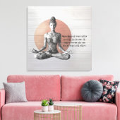 Toile Instructeur de méditation Yoga Reiki Master Lotus (Insitu(Salon))