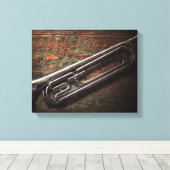 Toile Instrument - Cor - La clairon (Insitu (Plancher de Bois))