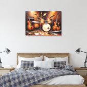 Toile Instruments de musique (Insitu(Chambre))