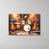 Toile Instruments de musique (Recto)