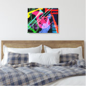 Toile Instruments de musique Pop Art Design (Insitu(Chambre))