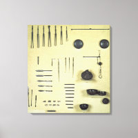 Instruments du coque d'un oculiste, de Reims