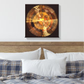 Toile Intégrité Art Abstrait noir et blanc (Insitu(Chambre))