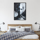 Toile Intelligence Artificielle Humanoïaque (Insitu(Chambre))