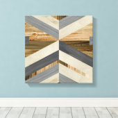 Toile Intention géométrique (Insitu (Plancher de Bois))