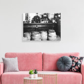 Toile Interdiction - Police Speakeasy Raid Bootlegger -  (Insitu(Salon))