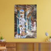 Toile Intérieur de bibliothèque de style rococo (Insitu(Salon))