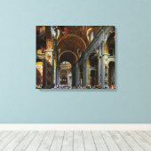 Toile Intérieur de la basilique Saint-Pierre, Rome (Insitu (Plancher de Bois))
